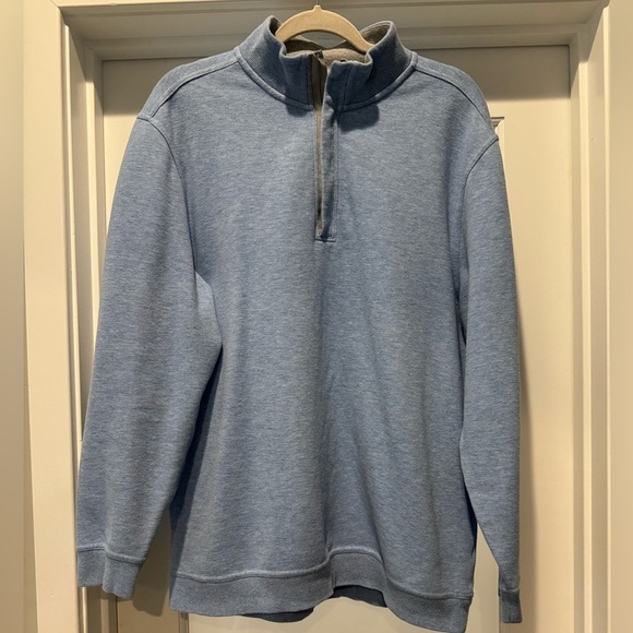 WALTER HAGEN Mid Blue Golf 1/4 Zip Size XL Pullover Mid Weight Athletic - Picture 1 of 10